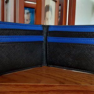 ALDO Slim Color Block Bifold Card Case Holder